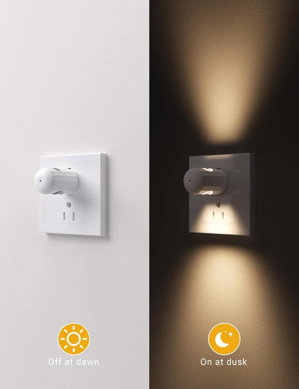 Plug-in Wall Outlet Light (8 Pieces)