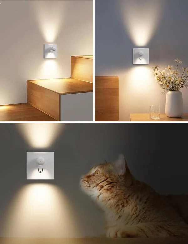 Plug-in Wall Outlet Light (8 Pieces)